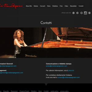 web design desktop cristiana pegoraro