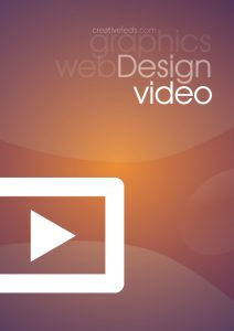 vertical background video design