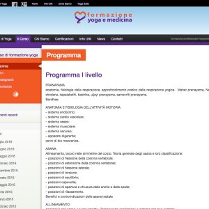 web design fym internal page
